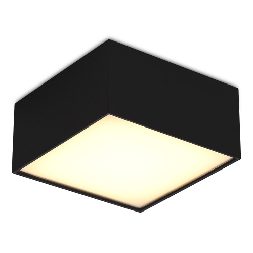 ST608.432.12 Светильник потолочный Черный LED 1*12W 3000K 1 080Lm Ra>90 120° IP20 L120xW120xH55 220V