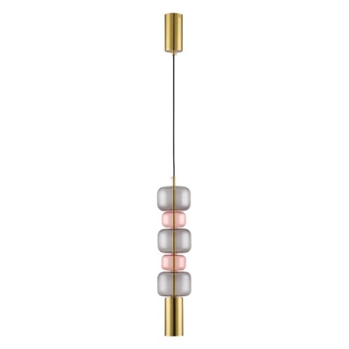 LUMION 6504/1A SUSPENTIONI LN26 385 бронза, розовый, серый Подвес GU10 50W 220V VERONA