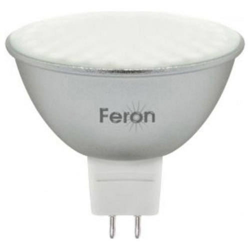 Лампа светодиодная Feron LB-26 GU5.3 7Вт 4000K 25236 Лампа светодиодная Feron LB-26 GU5.3 7Вт 4000K 25236