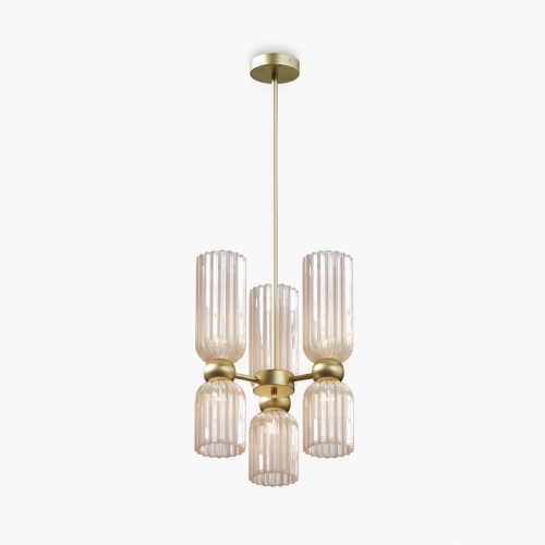 Люстра на штанге Maytoni Antic MOD302PL-06CG фото 2