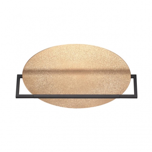 ODEON LIGHT 7016/20WL HIGHTECH ODL25 295 золотой ice crack/металл/акрил Настенно-потолочный светильник поворотный 360° IP20 LED 1*20W LUNAR