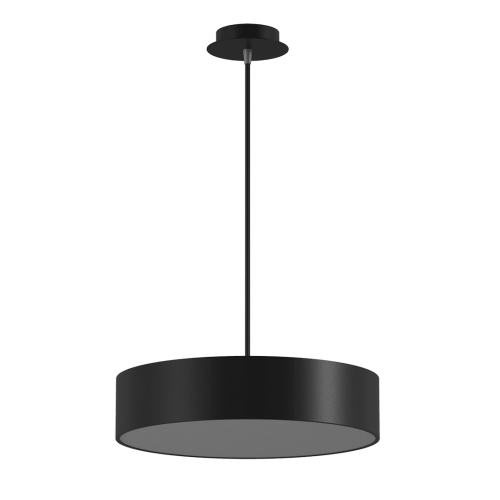 LED светильник потолочный P0169-260A-BL-WW Черный 25Вт 3000