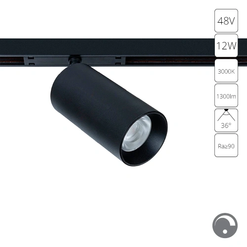 Магнитный трековый светильник Arte Lamp OPTIMA 0.1-10V A7491PL-1BK Магнитный трековый светильник Arte Lamp OPTIMA 0.1-10V A7491PL-1BK