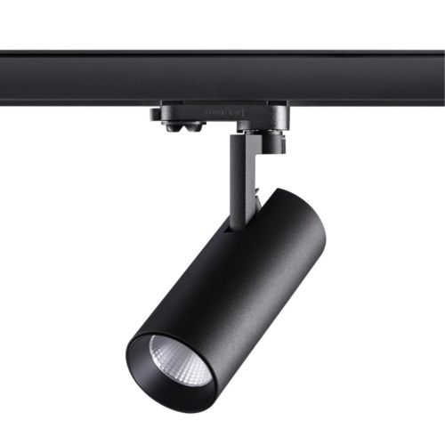 NOVOTECH 358256 PORT NT19 268 черный Трехфазный трековый светодиодный светильник IP20 LED 20W 220-240V HELIX