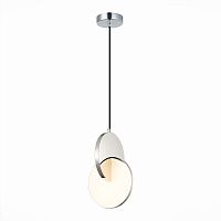 SL6107.113.01 Светильник подвесной ST-Luce Хром/Белый Хром LED 1*12W 3000K