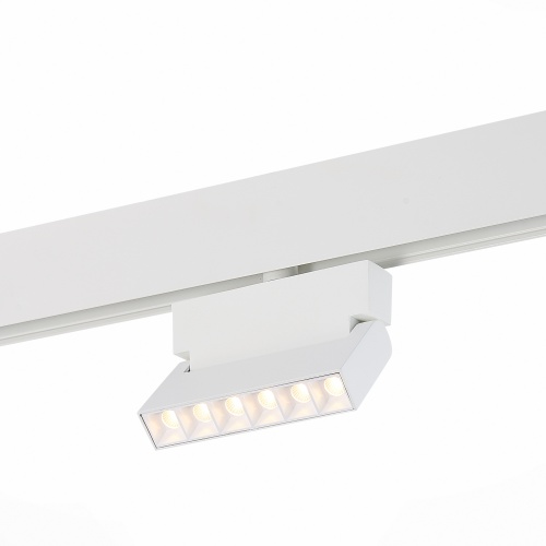 ST362.536.06 Магнитный трековый светильник белый LED 1*6W 3000K 532Lm Ra>80 36° IP20 L120xW22xH134 48V ST362.536.06 Магнитный трековый светильник белый LED 1*6W 3000K 532Lm Ra>80 36° IP20 L120xW22xH134 48V