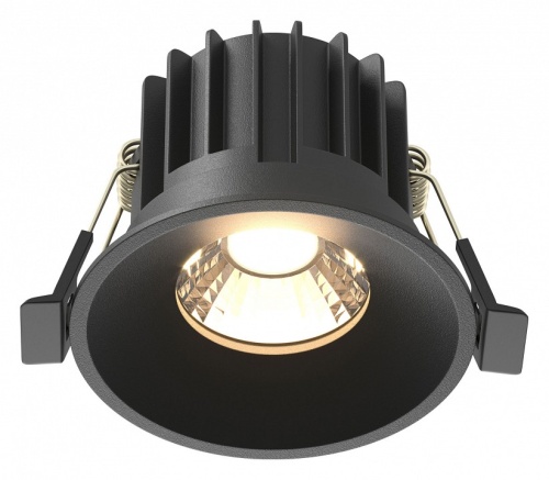 Встраиваемый светильник Maytoni Technical Round DL058-12W3K-B Встраиваемый светильник Maytoni Technical Round DL058-12W3K-B