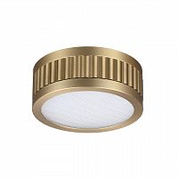 ODEON LIGHT 7013/7CL HIGHTECH ODL25 331 Потолочный св-к металл/под латунь IP20 7W CRI>90 3000K 220V MANCHESTER