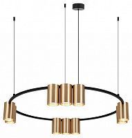 Подвесная люстра Denkirs Orbit DK4065-BK+SG