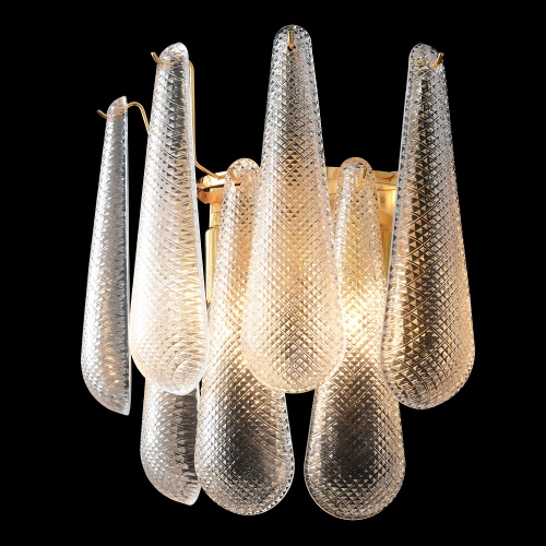 Бра Crystal Lux FONTAIN AP2 GOLD фото 3