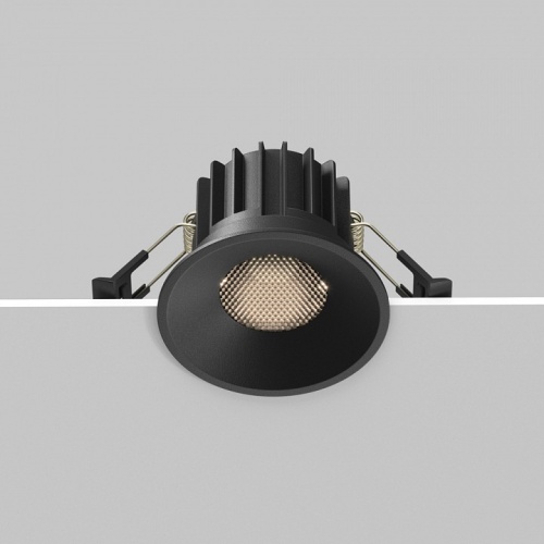 Встраиваемый светильник Maytoni Technical Round DL058-12W-DTW-B фото 3 Встраиваемый светильник Maytoni Technical Round DL058-12W-DTW-B фото 3