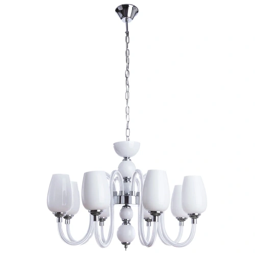Подвесная люстра Arte Lamp LAVINIA A1404LM-8WH