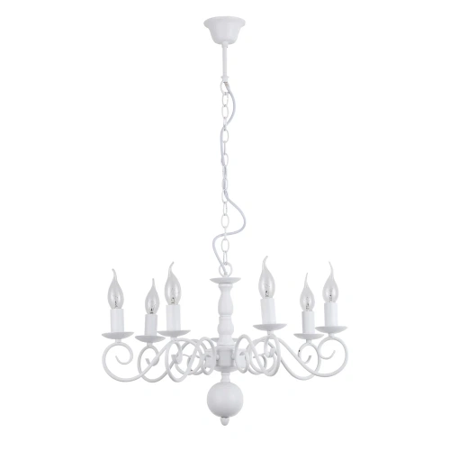 Подвесная люстра Arte Lamp ISABEL A1129LM-7WH Подвесная люстра Arte Lamp ISABEL A1129LM-7WH