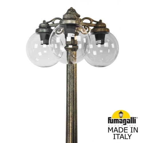 Садово-парковый фонарь FUMAGALLI GIGI BISSO/G250 3L DN. G25.156.S30.BZF1RDN фото 3 Садово-парковый фонарь FUMAGALLI GIGI BISSO/G250 3L DN. G25.156.S30.BZF1RDN фото 3