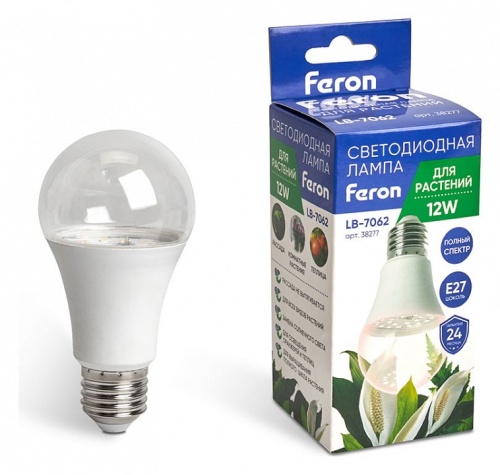 Лампа светодиодная Feron LB-7062 E27 12Вт K 38277 фото 4