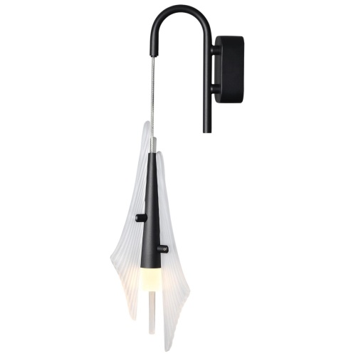 ODEON LIGHT EXCLUSIVE 5442/6WLA L-VISION ODL_EX26 059 черный/бел.матовый/металл/стекло/акрил Бра LED*6W 3000K 633Лм AFALINA