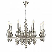 LUMION 8107/8 MODERNI LN26 128 никель, металл Люстра Е14 8*40W 220V NANA