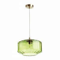 ODEON LIGHT 4783/1 PENDANT ODL21 409 зеленый/бронзовый Подвес E27 60W BINGA