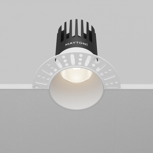 Встраиваемый светильник Maytoni Technical Dip DL122-15W-4K-TRS-W фото 5 Встраиваемый светильник Maytoni Technical Dip DL122-15W-4K-TRS-W фото 5