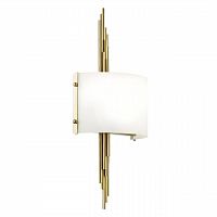 ODEON LIGHT EXCLUSIVE 5415/2WA MODERN ODL_EX23 151 бронзовый/белый матовый/металл/стекло Бра E27 2*40W MARGARET