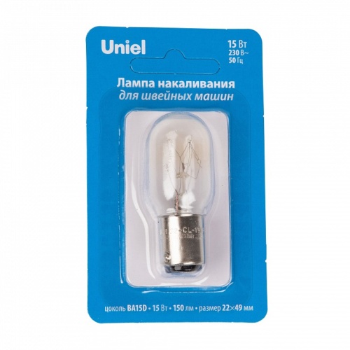 Лампа накаливания Uniel IL-F22 BA15d 15Вт K UL-00010984 фото 3