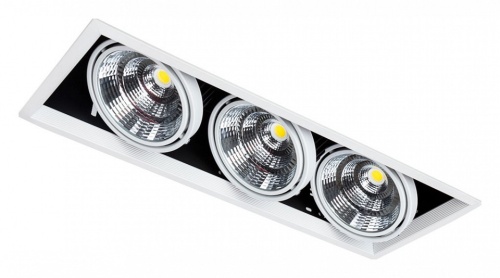 Встраиваемый светильник Arte Lamp Merga A8450PL-3WH фото 2 Встраиваемый светильник Arte Lamp Merga A8450PL-3WH фото 2