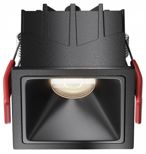 Встраиваемый светильник Maytoni Technical Alfa LED DL043-01-10W4K-SQ-B-1