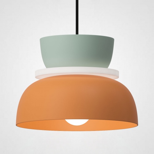 Подвесной светильник ILO D22 mint/orange Подвесной светильник ILO D22 mint/orange