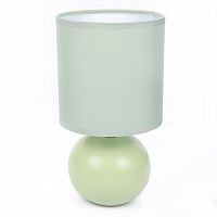 LUMION 8223/1T CLASSI LN26 493 зеленый, керамика/текстиль Настольная лампа E14 1*40W 220V OCTAVIA