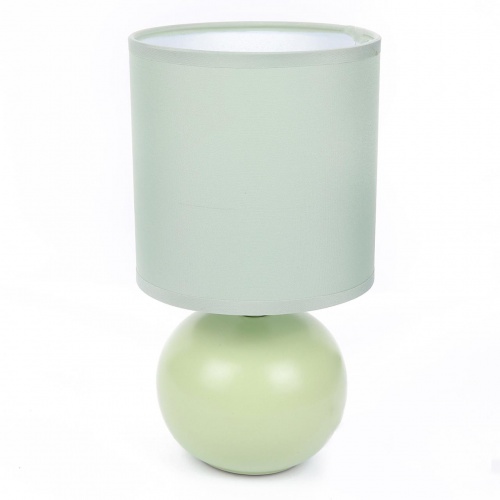 LUMION 8223/1T CLASSI LN26 493 зеленый, керамика/текстиль Настольная лампа E14 1*40W 220V OCTAVIA