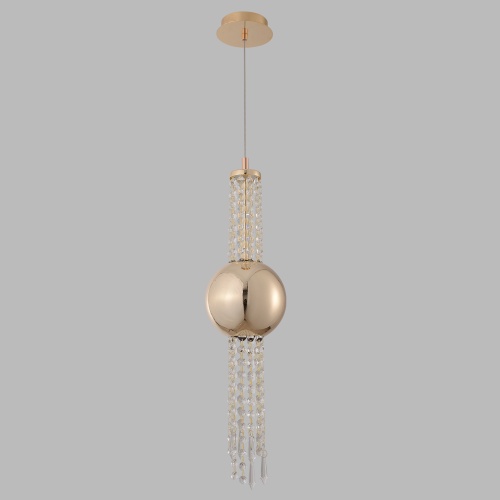 Светильник подвесной Crystal Lux NAVAJO SP3W LED GOLD фото 4 Светильник подвесной Crystal Lux NAVAJO SP3W LED GOLD фото 4