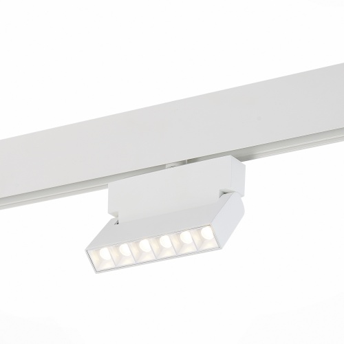 ST362.546.06 Магнитный трековый светильник белый LED 1*6W 4000K 532Lm Ra>80 36° IP20 L120xW22xH134 48V ST362.546.06 Магнитный трековый светильник белый LED 1*6W 4000K 532Lm Ra>80 36° IP20 L120xW22xH134 48V