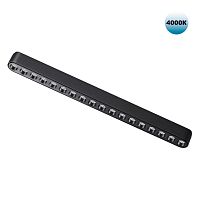 NOVOTECH 359078 SHINO NT23 185 черный Трековый светильник для низковольтного шинопровода IP20 LED 18W 48V 4000K 1710Лм SMAL