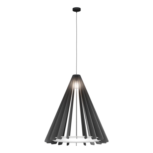 SL3002.413.01 Светильник подвесной ST-Luce Черный/Серый E27 1*60W SL3002.413.01 Светильник подвесной ST-Luce Черный/Серый E27 1*60W
