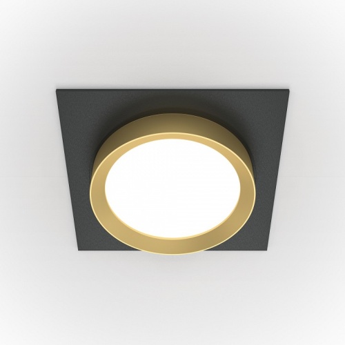 Встраиваемый светильник Maytoni Technical Hoop DL086-GX53-SQ-BG фото 3