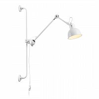 ODEON LIGHT 4126/1WA MODERN ODL19 461 белый Бра на кронштейне Е14 1*40W ARTA