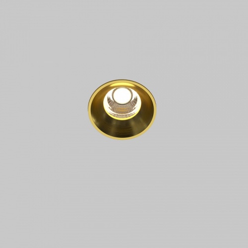 Встраиваемый светильник Maytoni Technical Round DL058-7W3K-TRS-BS фото 5