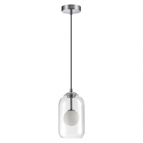 ODEON LIGHT 4953/1 PENDANT ODL22 000 хром/ белый/прозрачный/стекло Подвес G9 1*40W LOSTAR ODEON LIGHT 4953/1 PENDANT ODL22 000 хром/ белый/прозрачный/стекло Подвес G9 1*40W LOSTAR
