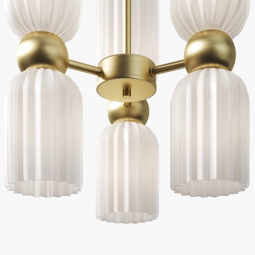Люстра на штанге Maytoni Antic MOD302PL-06W фото 4