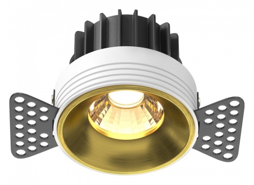 Встраиваемый светильник Maytoni Technical Round DL058-12W3K-TRS-BS Встраиваемый светильник Maytoni Technical Round DL058-12W3K-TRS-BS