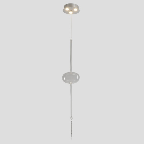 Светильник подвесной Crystal Lux GLASS SP3W LED CHROME фото 8