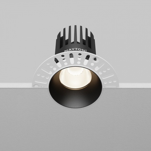 Встраиваемый светильник Maytoni Technical Dip DL121-15W-4K-TRS-B фото 4 Встраиваемый светильник Maytoni Technical Dip DL121-15W-4K-TRS-B фото 4