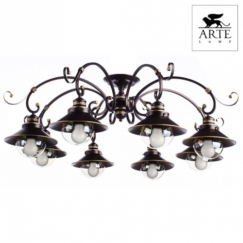 Потолочная люстра Arte Lamp GRAZIOSO A4577PL-8CK фото 2 Потолочная люстра Arte Lamp GRAZIOSO A4577PL-8CK фото 2