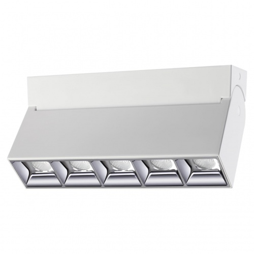 358320 OVER NT19 380 белый Светильник накладной IP33 LED 4000К 25W 110-265V EOS