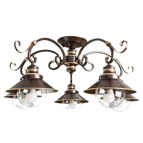 Потолочная люстра Arte Lamp GRAZIOSO A4577PL-5CK Потолочная люстра Arte Lamp GRAZIOSO A4577PL-5CK