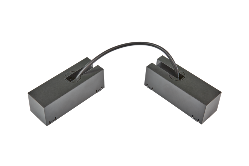 Угловой коннектор на проводе электрический гибкий Черный SY-CN-FLEX2-BL