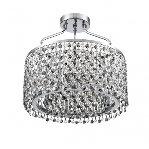 LUMION 8244/5C CLASSI LN26 206 хром, металл/хрусталь Люстра потолочная E14 5*40W 220V LAYLA