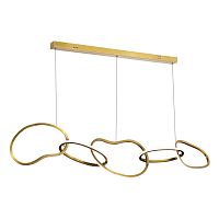 SL6505.203.50 Светильник подвесной ST-Luce Золотистый/Золотистый LED 1*50W 4000K