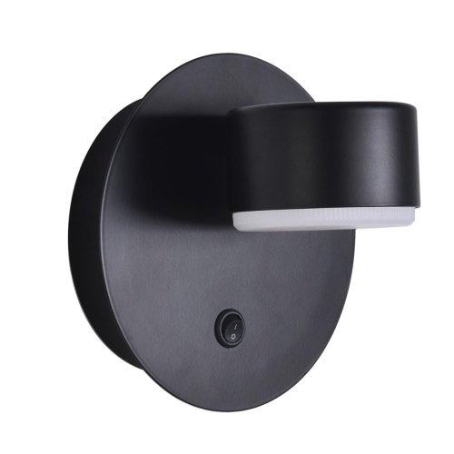 LUMION 8344/1W COMFI LN26 251 черный, металл Бра GX53 LED 1*7W 220V TORINA