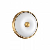 ODEON LIGHT 4956/2 WALLI ODL22 465 античн.бронза/металл/белый/стекло Настенно-потолочн.светильн. E14 2*40W PELOW